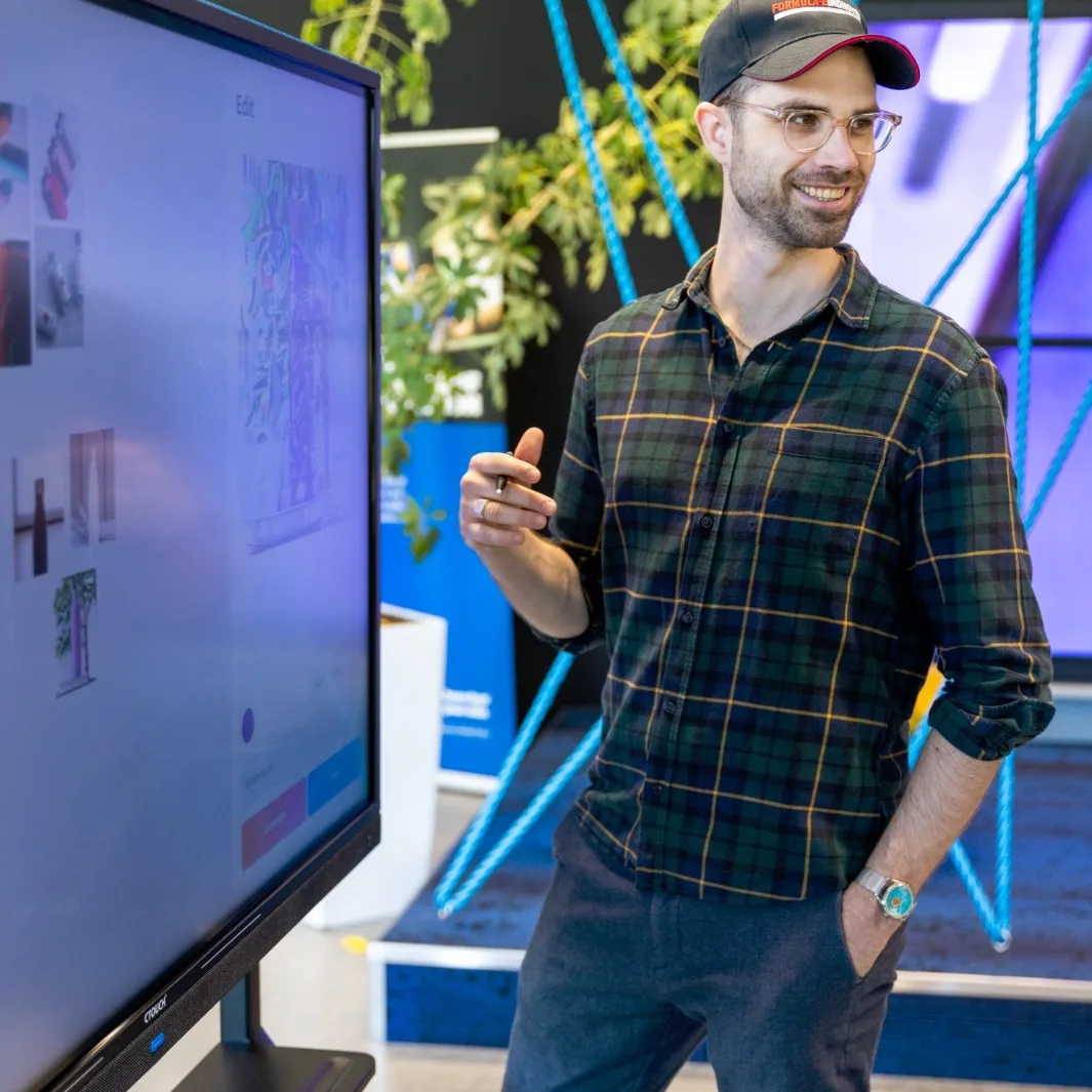 In Front of Screen