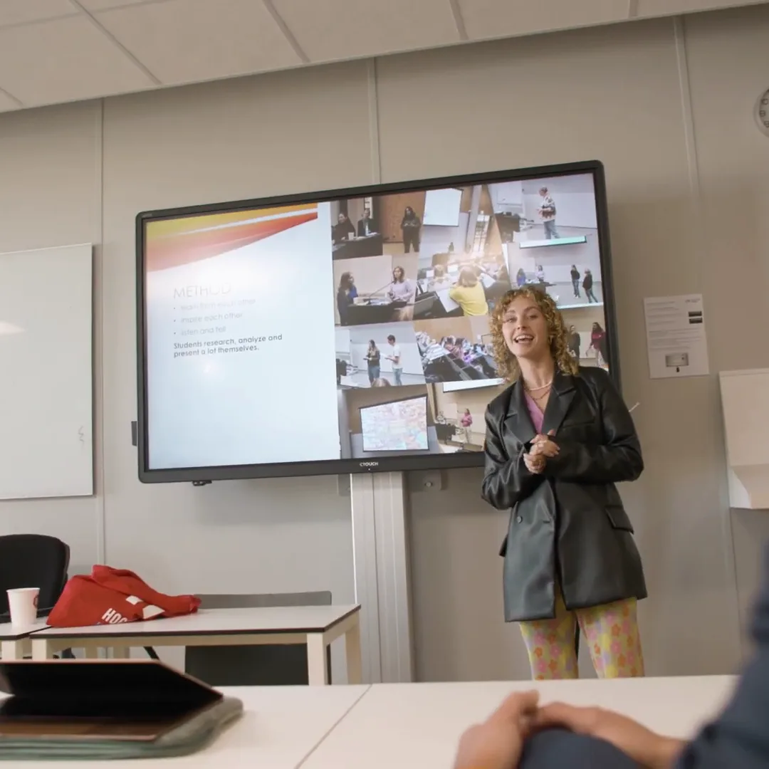 CTOUCH Riva Hogeschool Utrecht Presentation