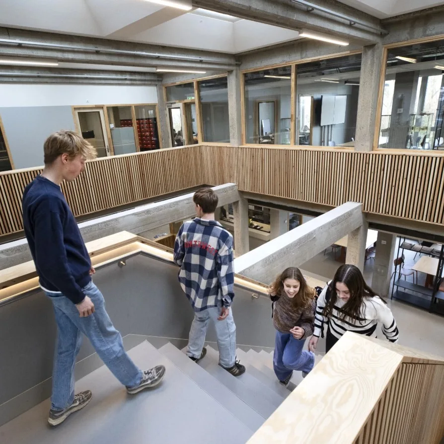 Montessori college atrium