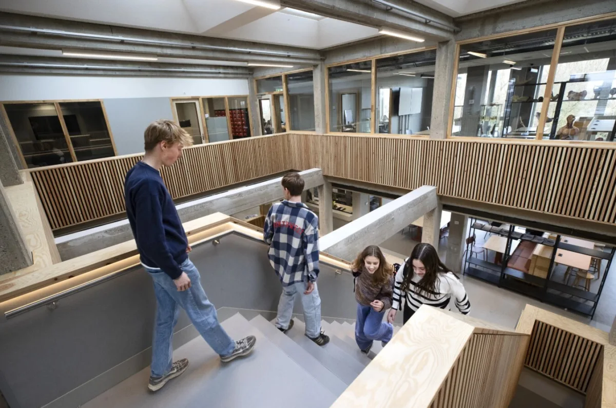 Montessori college atrium