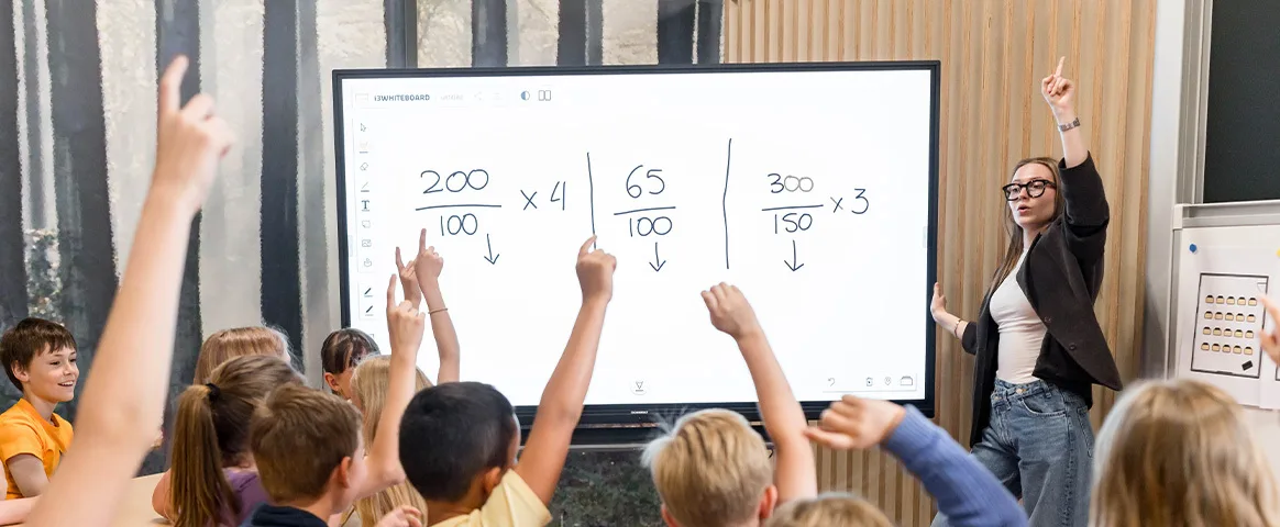 I3 CONNECT Hompage For Education